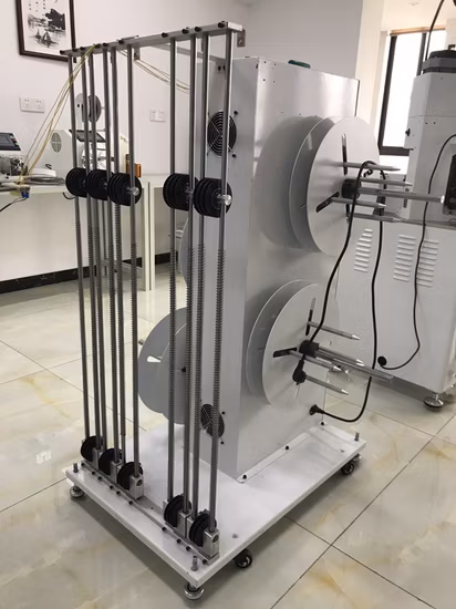 Full Automatic Five Rolls Cable Pre Feeder Machine Wire Pay off machine