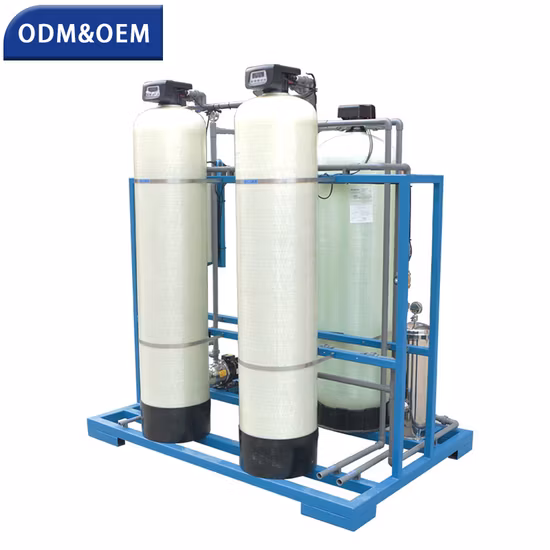 Multi Valves System / Automatic Water Softener System with Diaphragm Vaives Pneumatic for Industrial Water Softening Plant
