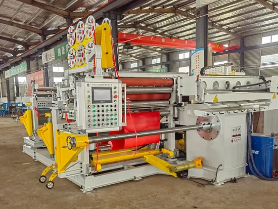 Siemens PLC Double Layers LV Transformer Foil Winding Machine