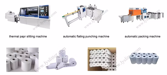 Full Automatic Thermal Paper/ATM Roll Paper Slitting Rewinder Machine