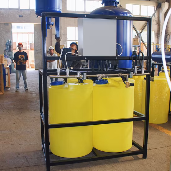 Polymer Feed Systems Boiler Chemical Dosing System with Mangetic Valves