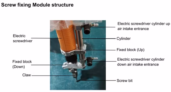 Auto Blowing Type Screw Feeder Fastening Machine